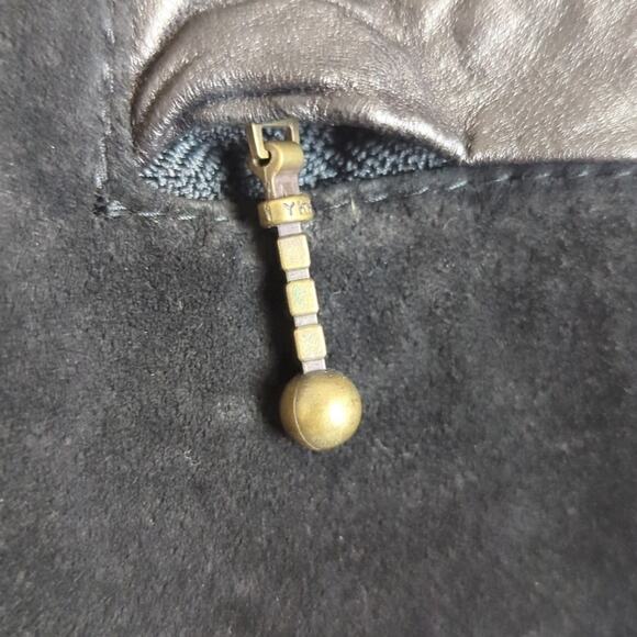 Vintage Laurence Roy Leather & Suede Patch Streetwear Pants Women's Size Small - Picture 6 of 11